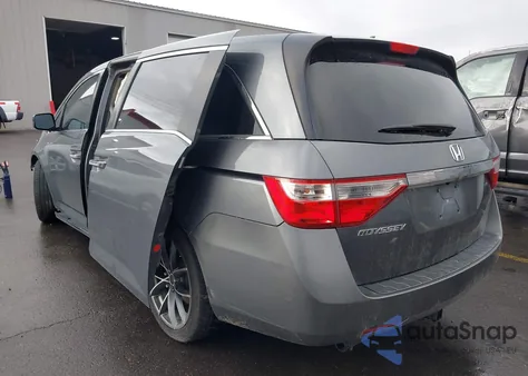 2012 Honda Odyssey Ex-L из США, поврежденный, VIN 5FNRL5H64CB129417